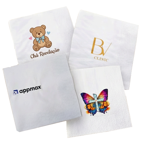 Guardanapos de Papel Personalizados